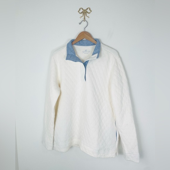Southern Tide Sweaters - SOUTHERN TIDE QUILTED PULLOVER